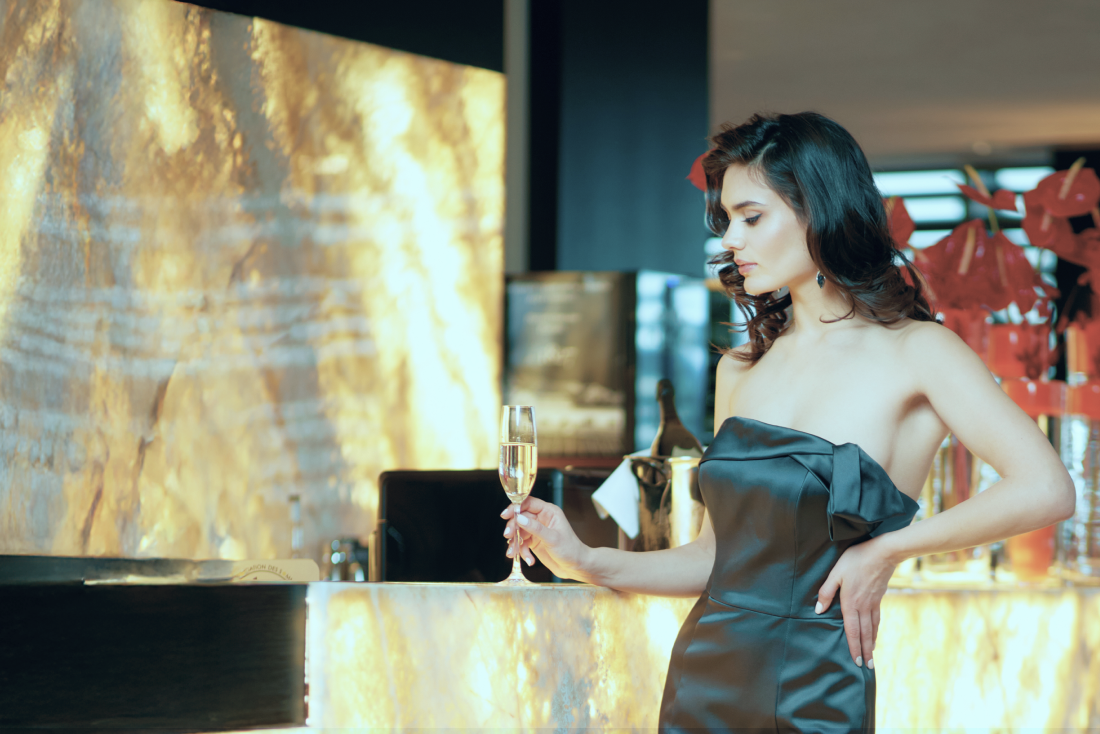 Evening Elegance in Contemporary Couture