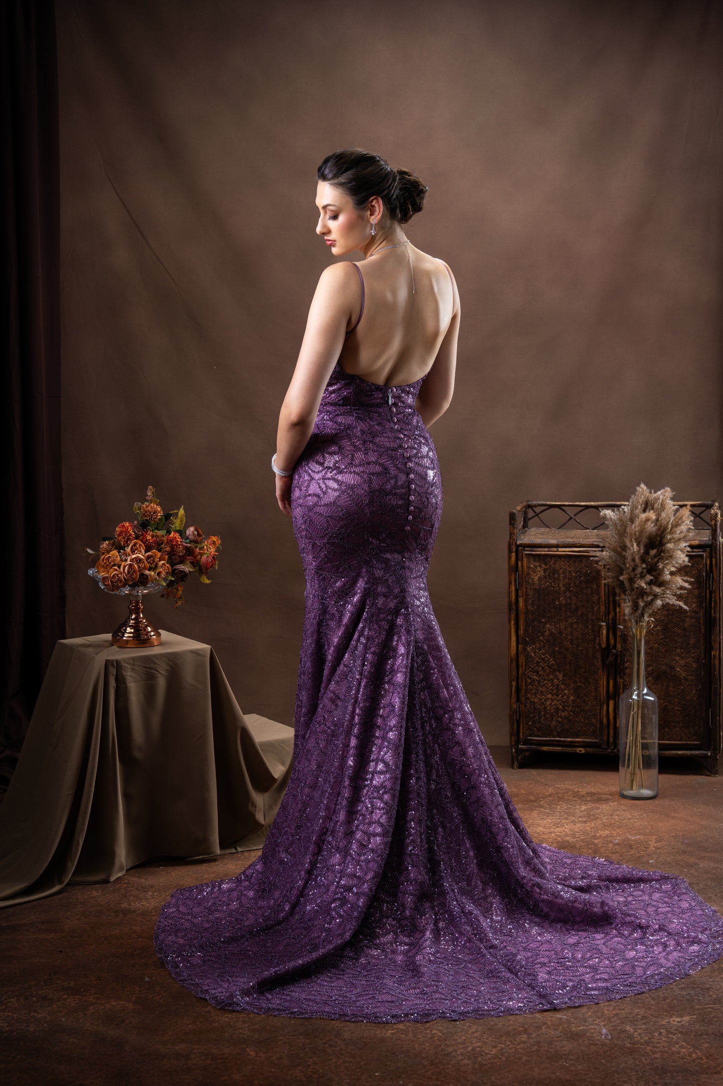 Buy Melrose Evening Gown Online | Leshva Lshva Buy Melrose Evening Gown Online | Leshva Lshva